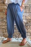 Sundaze Cheesecloth Bloomer Pant Denim